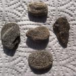 Grey Beach Rocks.5 Mediterranean Beach Pebbles..