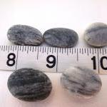 Beach Stones From Spain. Sparkling Collection Of 5..