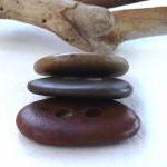 Natural Stone Buttons. Knitting Buttons Sewing..