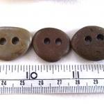 Stone Buttons.natural Smooth River Sea Pebbles..