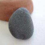 Stone Pin Brooch. Rock River Sea Pebble Jewelry..