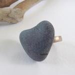 Beach Rock Jewelry. Breaking Heart Ring. Rarely..