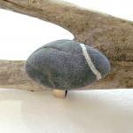 Stone Pebble Ring. Beach Pebble Jewelry From..
