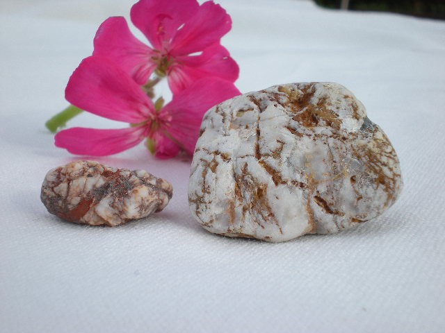 Mediterranean Beach Pebbles, 2 Spanish Rocks By Oceangifts